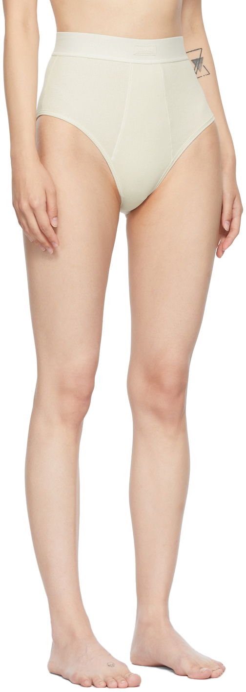 Nohavičky SKIMS SKIMS 2.0 Rib Briefs Zelené | PN-HWB-0041, 1