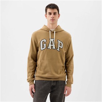 GAP French Terry Pullover Logo Hoodie Perfect Khaki 868458-00