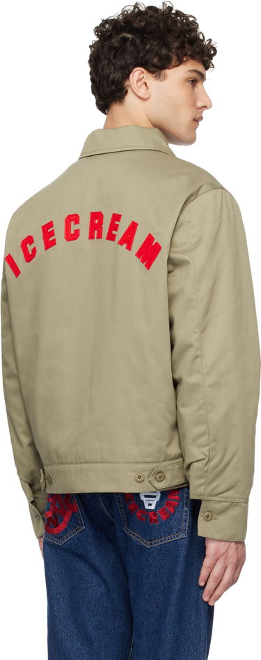 Bomber bunda BBC IceCream ICECREAM Cowboy Work Jacket Zelené | IC24408, 2