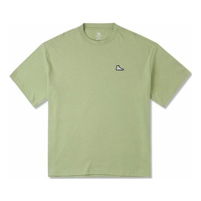 Tričko Converse Go-To Patch Loose-Fit T-Shirt Zelené | 10025397-A11, 0