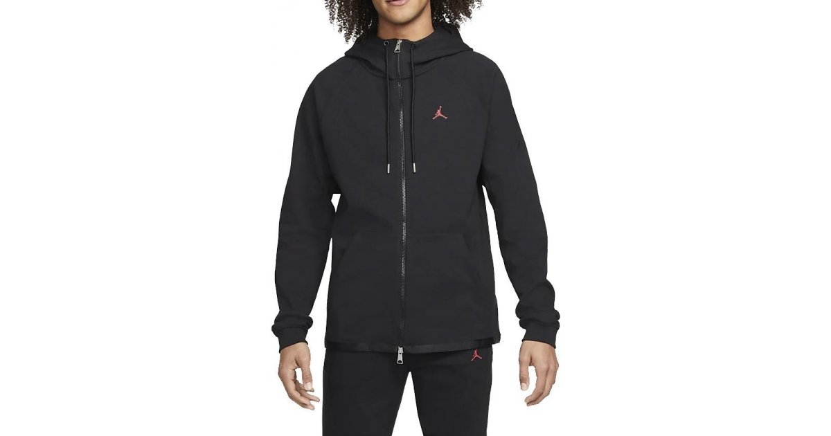 Vetrovka Jordan Essentials WarmUp Jacket Full-Zip Čierna | dj0886-010, 1