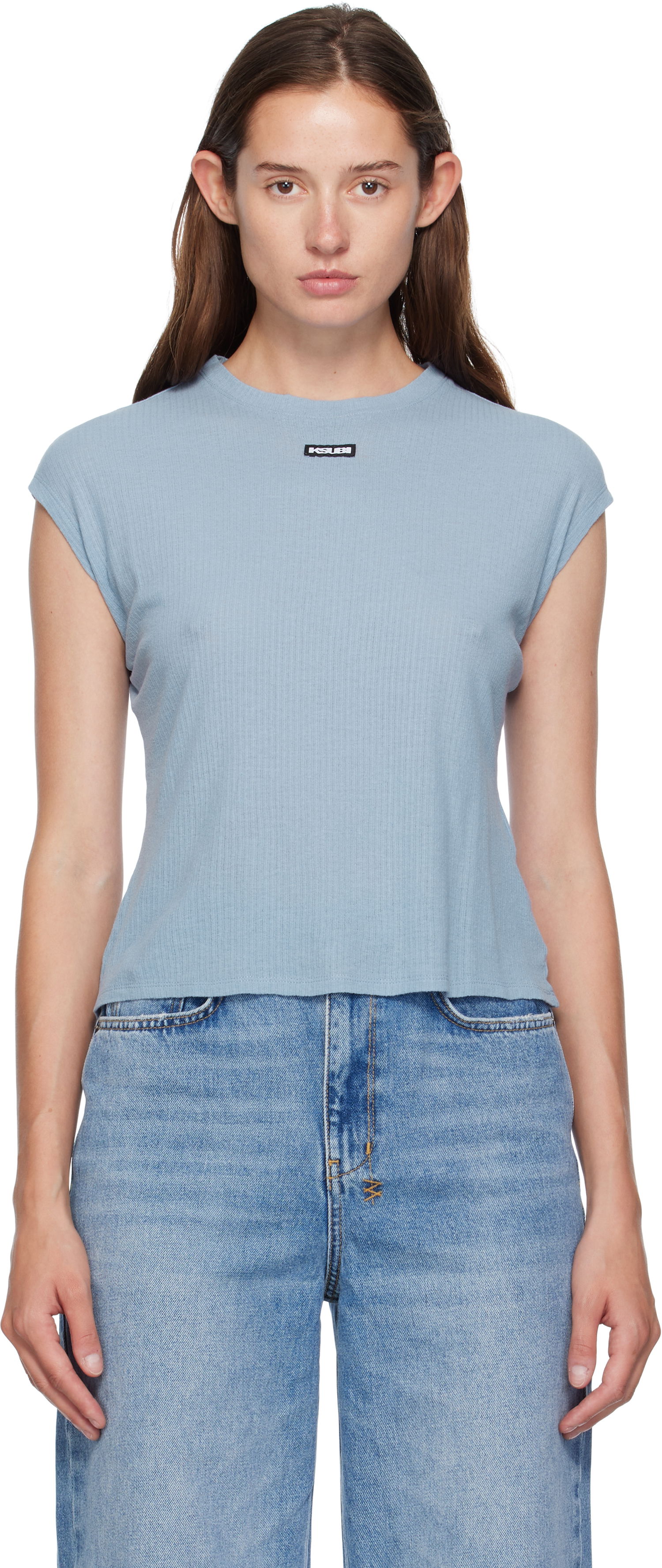 Tričko Ksubi Ksubi Staple Short Sleeve T-Shirt Modrá | WFA25FT013, 0
