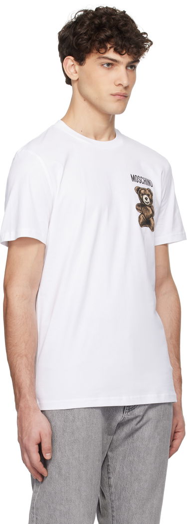Tričko Moschino Moschino Little Teddy Bear T-Shirt Biela | 251ZZV071102411001, 1
