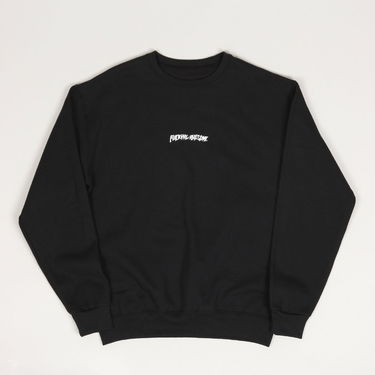 Sveter Fucking Awesome Little Stamp Crewneck Čierna | PN7708, 1