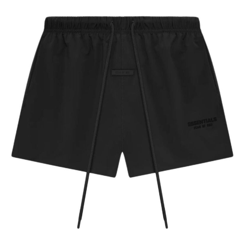 Šortky Fear of God Essentials Nylon Running Shorts Čierna | 160SP244214F