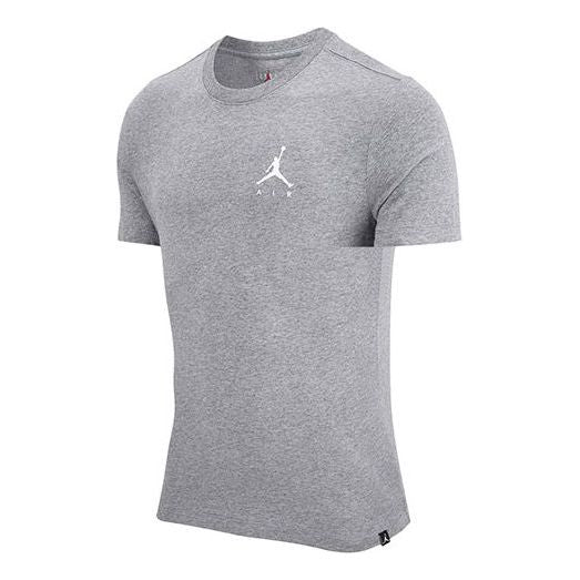 Tričko Jordan Jordan Jumpman Logo Embroidered Knit T-Shirt Šedá | DA6800-091, 0