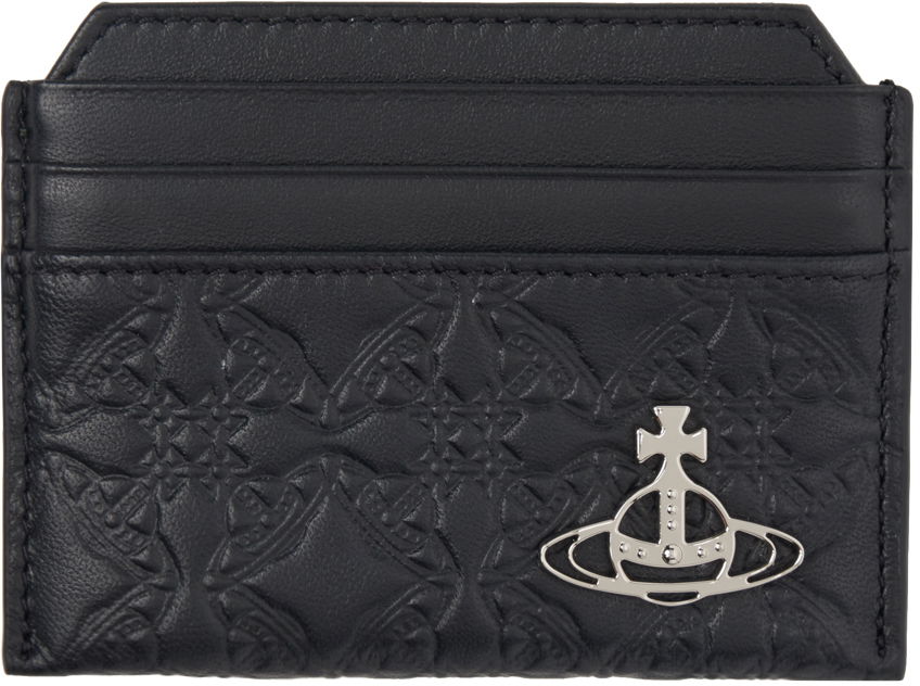 Peňaženka Vivienne Westwood Black Slim Card Holder Čierna | 5403000BU-L003E-, 0
