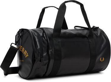 Cestovná taška Fred Perry Fred Perry Tonal Barrel Duffle Bag Čierna | L7260, 1