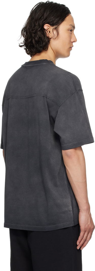 Tričko BOSS Hugo Logo Appliqué T-Shirt Šedá | 50535302, 2