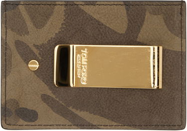 Peňaženka Tom Ford Tom Ford Nubuck Money Clip Card Holder Hnedá | Y0341-ICL113G, 1