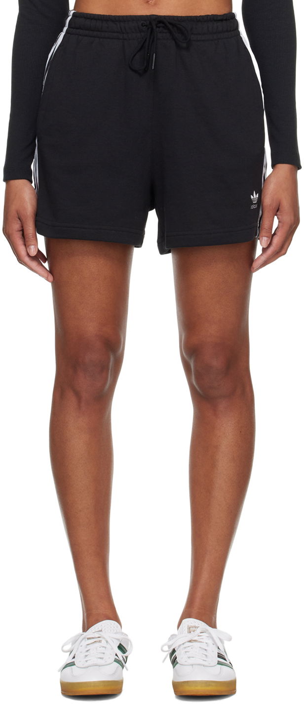 Šortky adidas Originals Black 3-Stripes Shorts Čierna | IU2517, 0