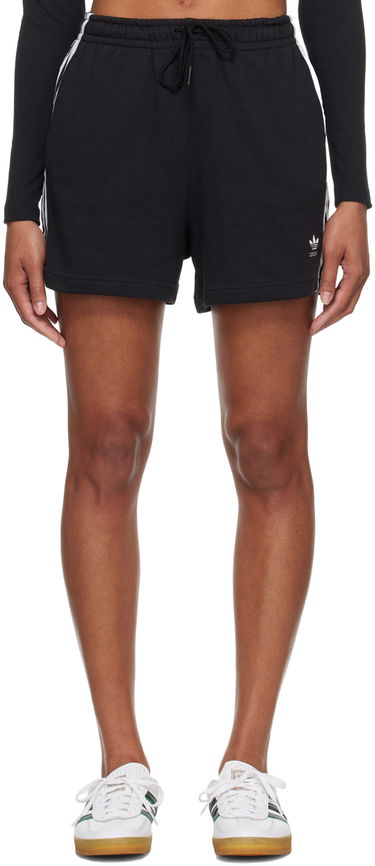 Šortky adidas Originals Black 3-Stripes Shorts Čierna | IU2517, 0