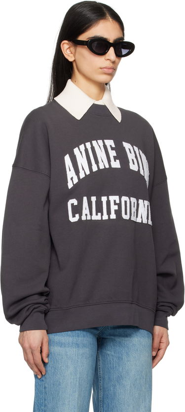 Mikina Anine Bing Anine Bing Miles Sweatshirt Šedá | A-08-10025-009, 1