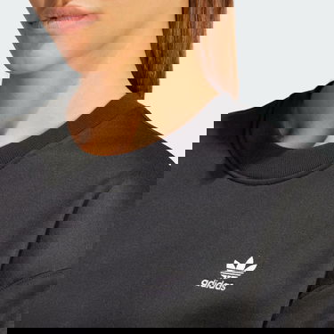 Sveter adidas Originals Trefoil Loose Crewneck Čierna | IU2410, 5