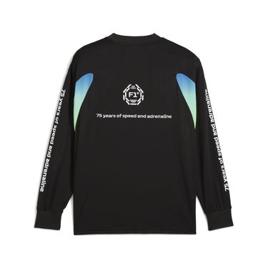 Dres Puma F1® Long Sleeve Mesh T-Shirt Čierna | 631642_01, 4