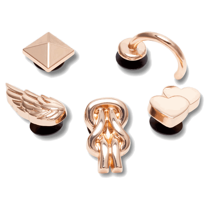 Šperky Crocs Elevated Charms 5 Pack Metalická | 10009509