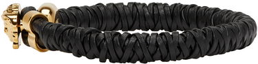 Náramok Versace Versace Woven Medusa Bracelet Čierna | DG06691 DMTN, 2