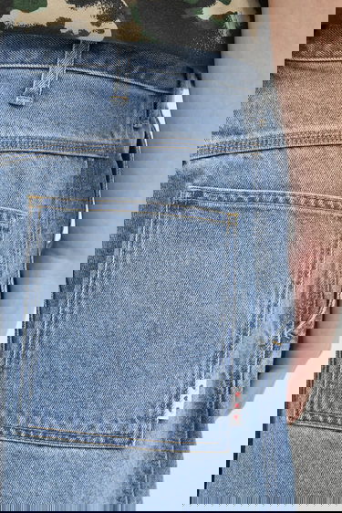Šortky Human Made Human Made Denim Shorts Modrá | HM29PT017, 3