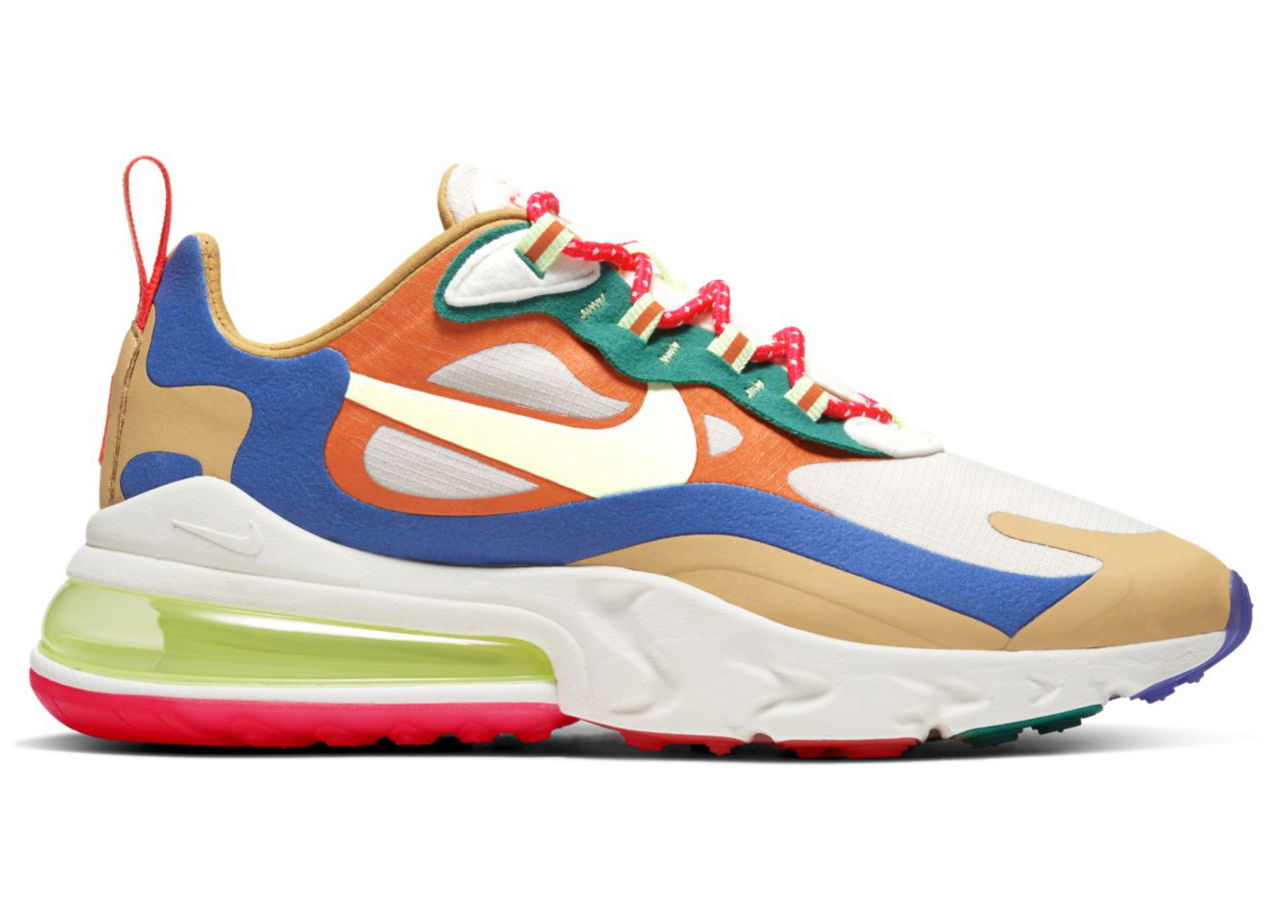 Tenisky a topánky Nike Air Max 270 React Multi Color W Béžová | CQ4805-071, 0
