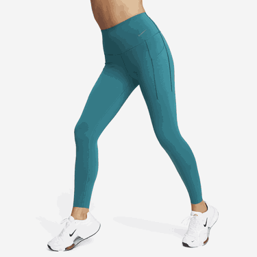 Legíny Nike Universa Medium-Support High-Waisted 7 with Pockets Tyrkysová | DQ5897-381, 2