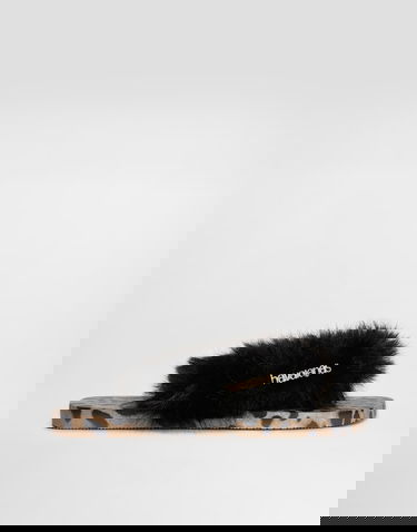Doplnky Dolce & Gabbana Dolce & Gabbana Havaianas Fur Slides 45/46 Čierna | VH0003VH00088903, 0