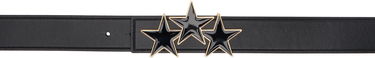 Opasok AMIRI AMIRI Three Star Leather Belt Čierna | AMACBL1023, 0