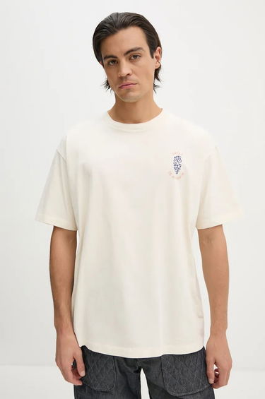 Tričko Drôle de Monsieur T-Shirt With Print Béžová | E.TS212.CO165.CM, 0