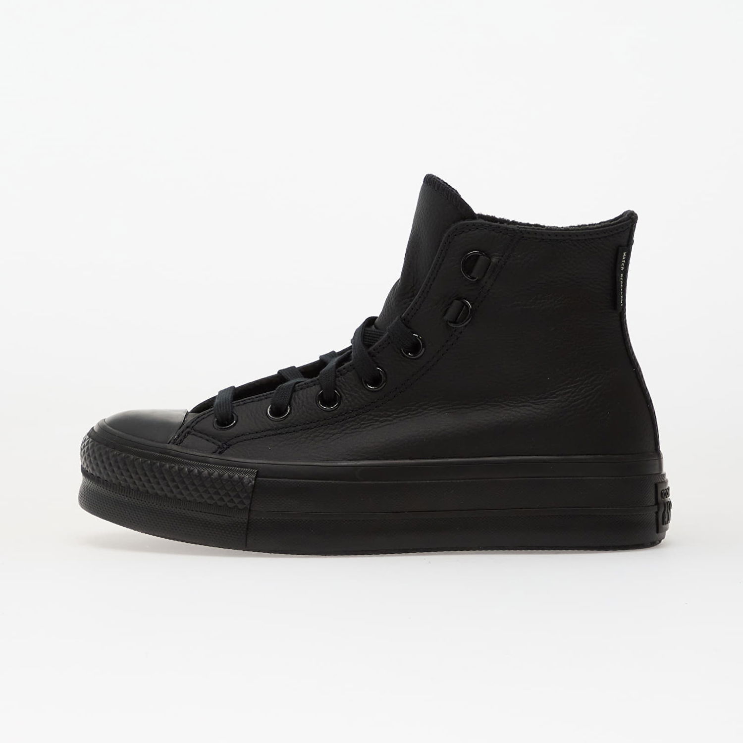 Tenisky a topánky Converse Chuck Taylor All Star Lift Platform Leather Hi Čierna | A12969C, 0