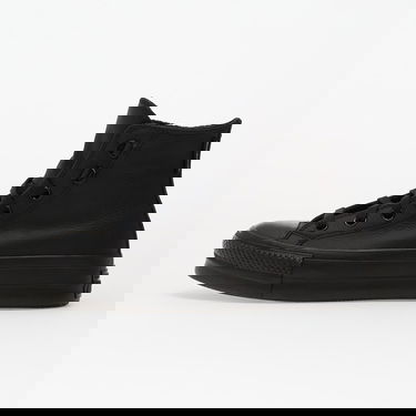 Tenisky a topánky Converse Chuck Taylor All Star Lift Platform Leather Hi Čierna | A12969C, 0
