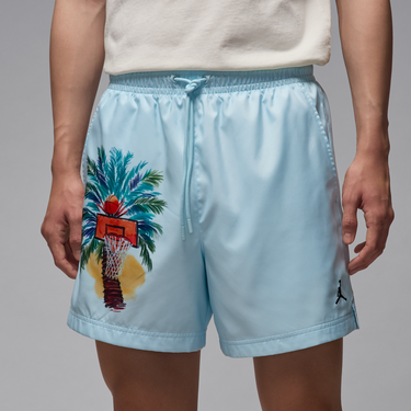 Šortky Jordan Jordan Essentials Poolside Basketball Print Shorts Modrá | IB7276-474, 3