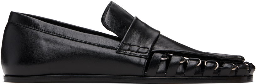 Tenisky a topánky Jil Sander Jil Sander D-Ring Leather Loafers Čierna | J15WR0026_P4835