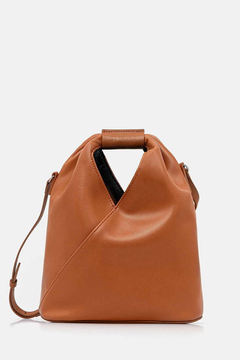 Kabelka Maison Margiela MM6 Maison Margiela Triangle Tote Bag Hnedá | SB6WD0026.P4313.T2222