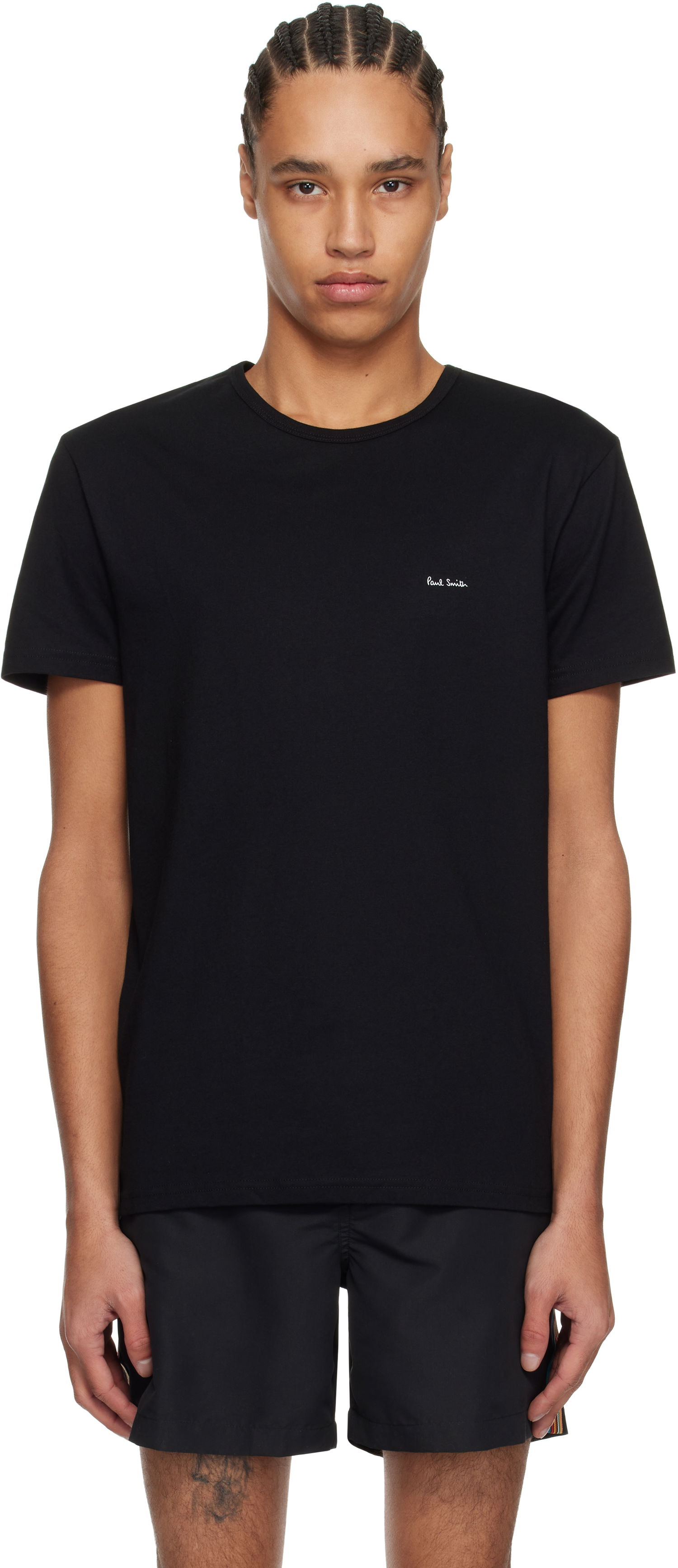 Tričko Paul Smith Paul Smith Organic Cotton Logo Lounge T-Shirt Čierna | M1A-389-M5PK-1A, 0