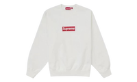 Supreme Washed Box Logo Crewneck Sweatshirt Size L