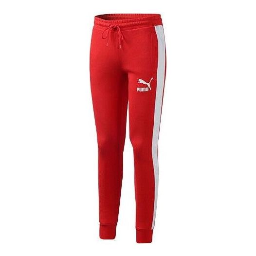 Tepláky Puma Iconic T7 Track Pants Červená | 595983-11