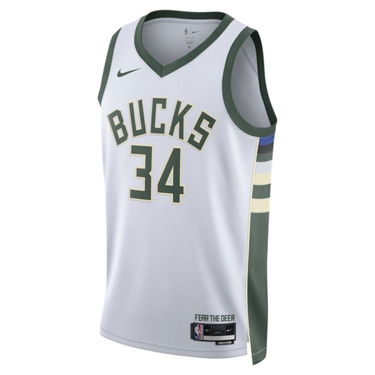 Dres Nike Milwaukee Bucks Association Edition 2022/23 Dri-FIT NBA Swingman Jersey Biela | DN2084-100, 1