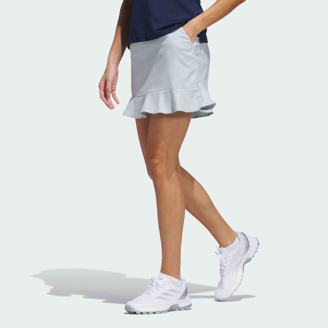 Sukňa adidas Performance Ultimate365 Frilled Golf Skort Šedá | JP0091, 0