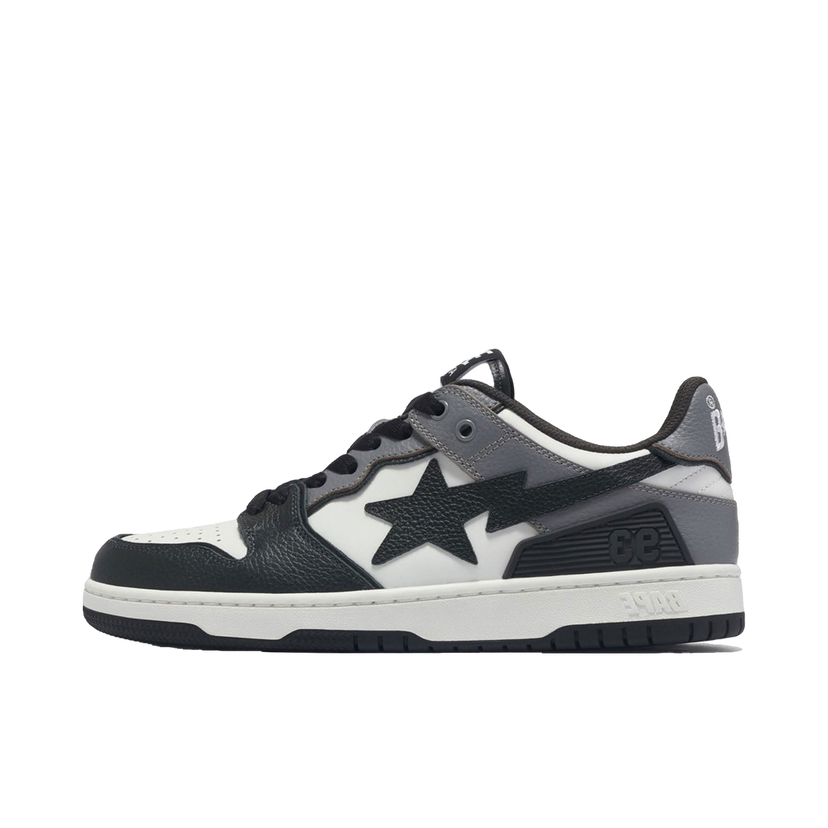 Tenisky a topánky BAPE A Bathing Ape Sk8 Sta #5 Black White Šedá | 1J80-291-059-BLK/001FWJ801059I-BLK