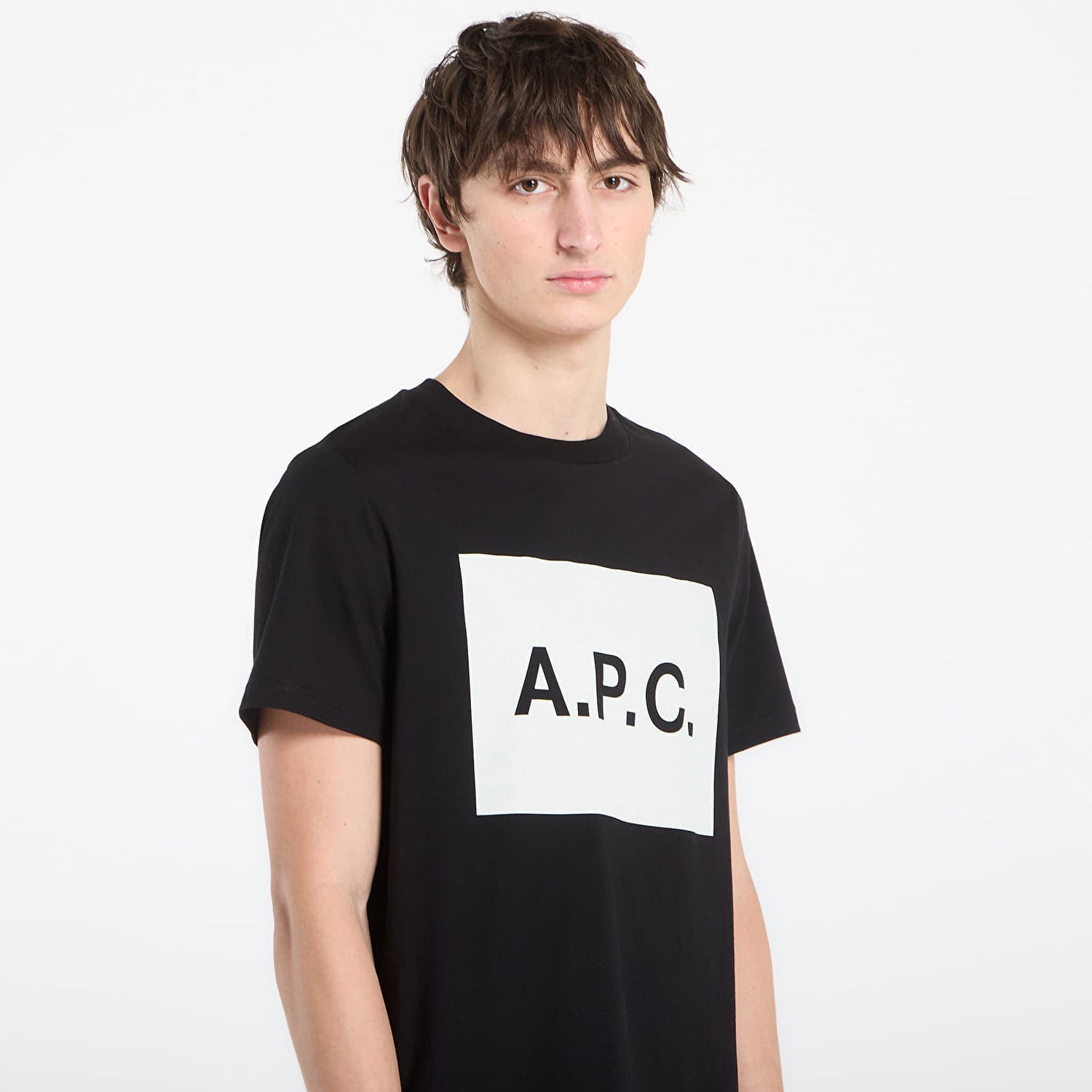 Tričko A.P.C. Gots Logo T-Shirt Čierna | COHBO-H26530 LZZ, 1
