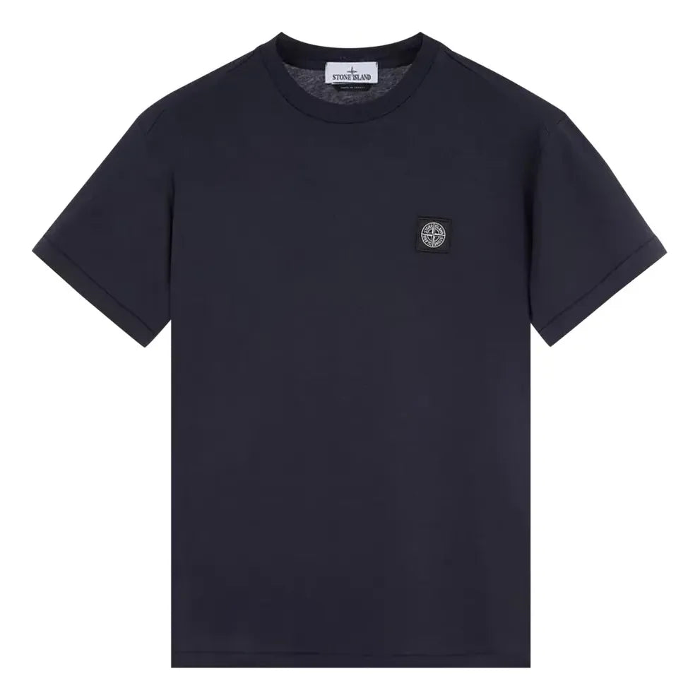 Tričko Stone Island Patch Short-Sleeve T-shirt Modrá | 791524113-A0020, 0