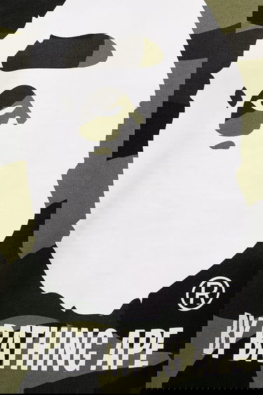 Mikina BAPE A Bathing Ape Giant 1St Camo By Bathing Ape Crewneck Sweatshirt Zelené | 1L30113011, 3