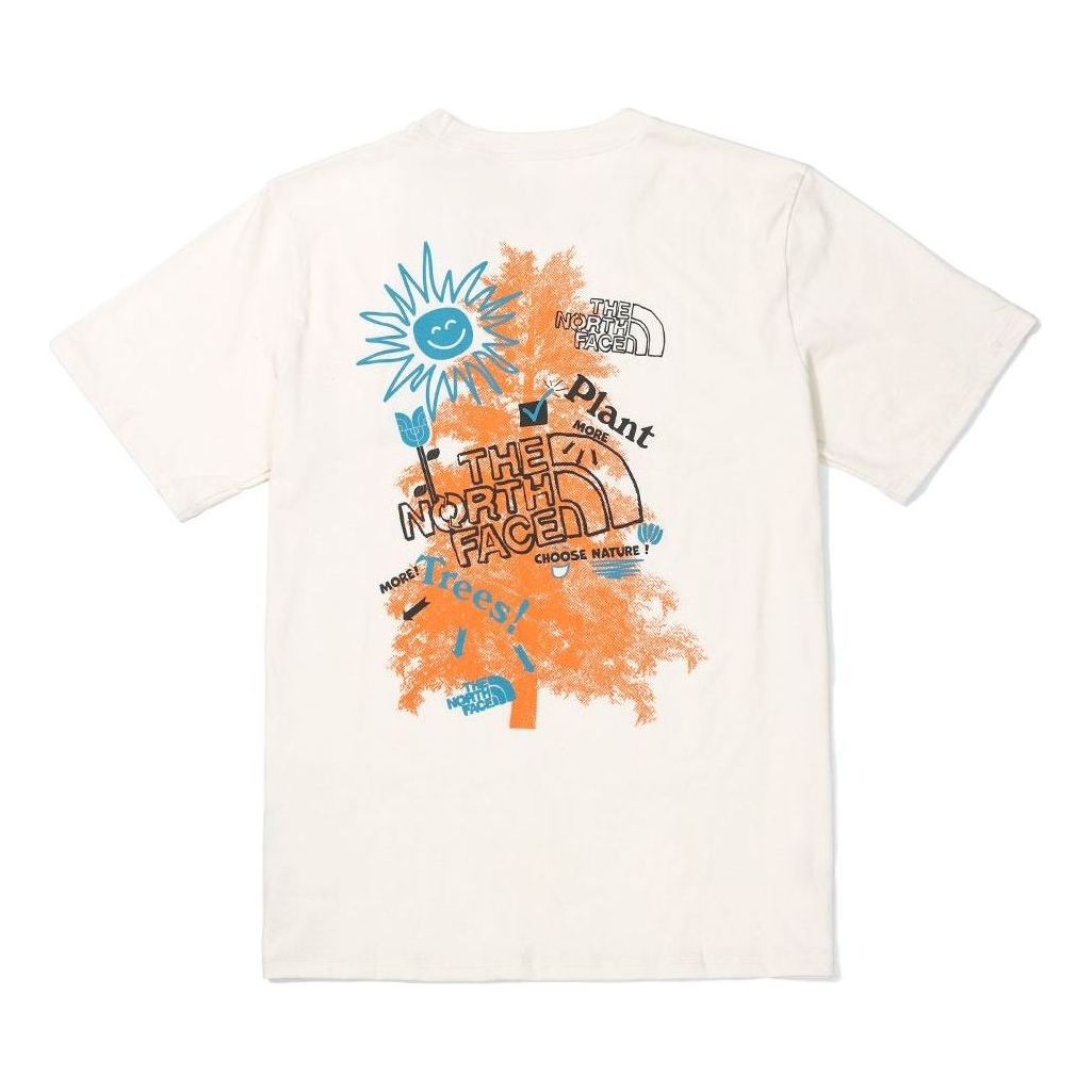 Tričko The North Face Short Sleeve Earth Day T-Shirt Biela | NF0A812D-AI0, 0