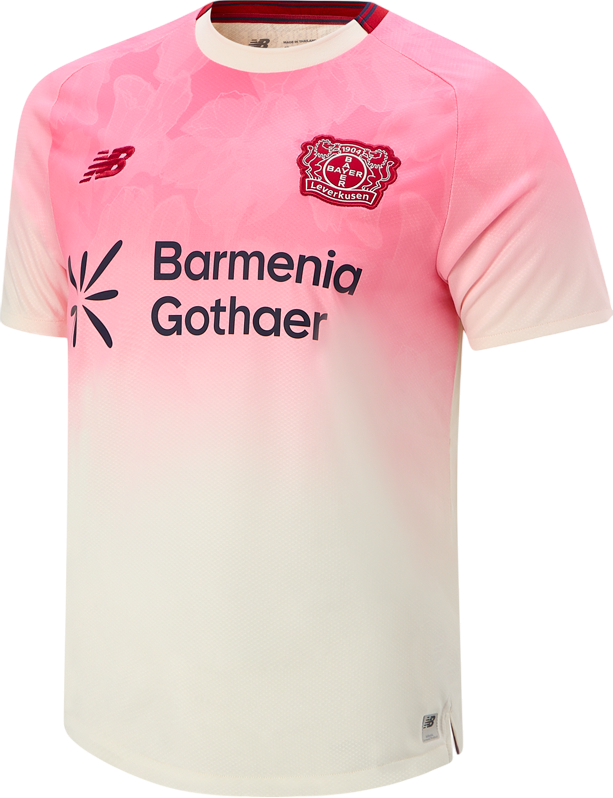 Dres New Balance Bayer 04 Leverkusen Away Jersey 2025/26 Ružová | mt230554-awy