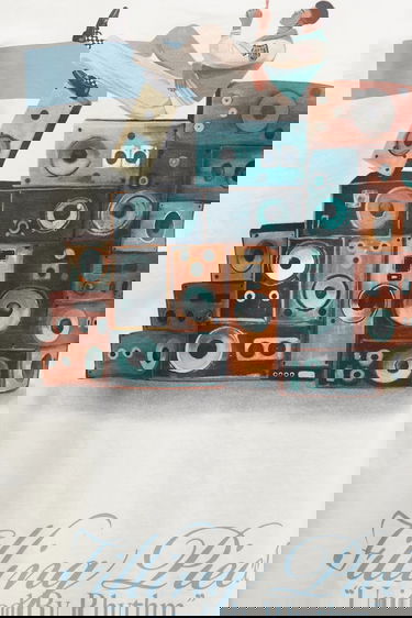 Tričko Filling Pieces Speaker Wall Graphic T-shirt Béžová | 422520500239, 4