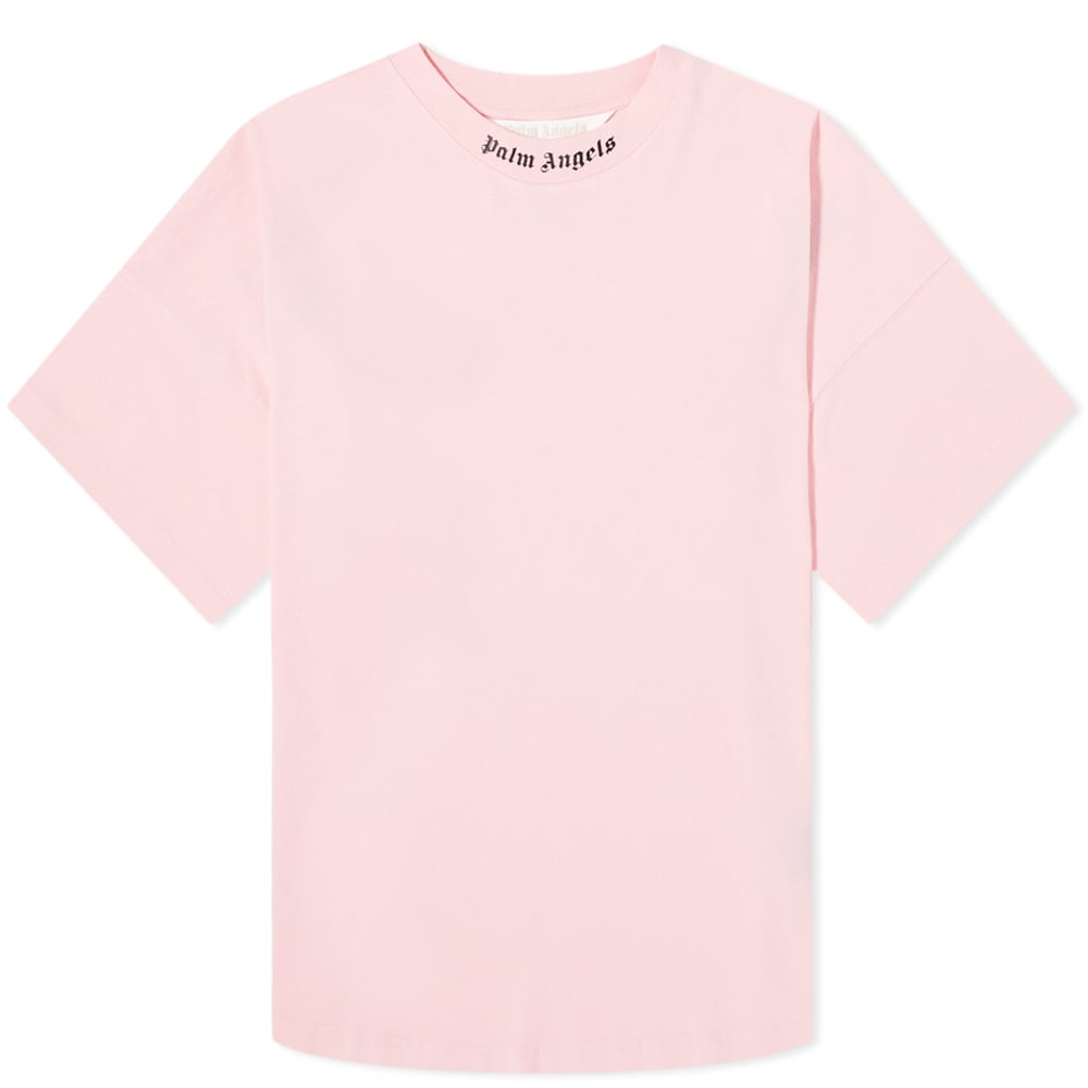 Tričko Palm Angels Classic Logo Over Tee Ružová | PWAA023C99JER0013410, 0