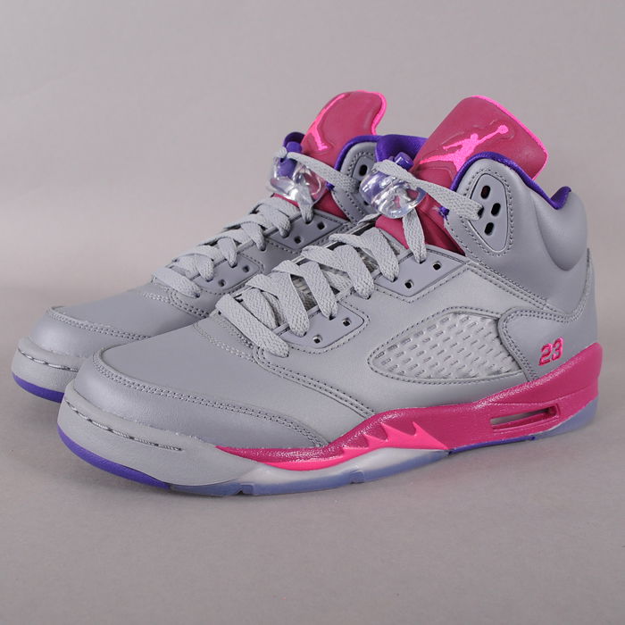 Tenisky a topánky Jordan Air Jordan 5 Retro ''Cement Grey Pink'' GS Šedá | 440892 009, 1