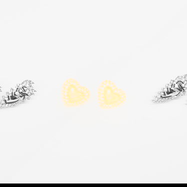 Náušnice GUESS Beloved Heart Stud Earrings with Stones Rôznofarebný | JUBE05020JWYG-GOLD, 0