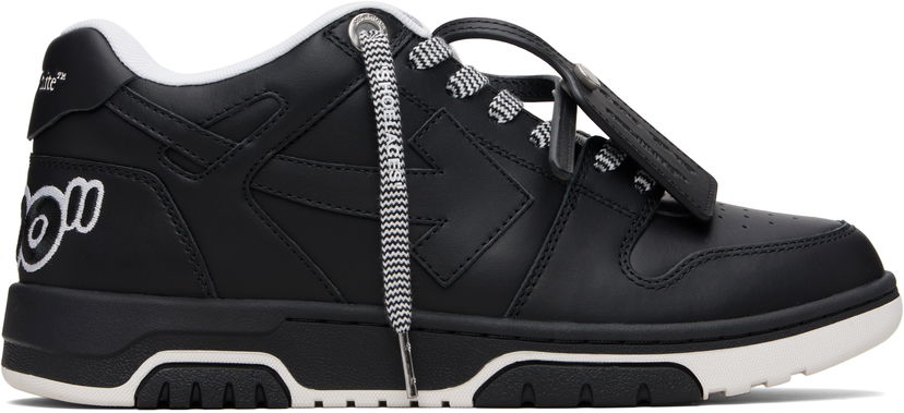 Tenisky a topánky Off-White Out Of Office Patch Čierna | OMIA189F25LEA0061010