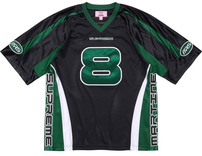 Dres Supreme Martine Rose Football Jersey Black Čierna | FW24KN86 BLACK