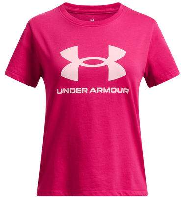 Tričko Under Armour Under Armour Big Logo Short Sleeve T-Shirt Ružová | 1389756-681, 0